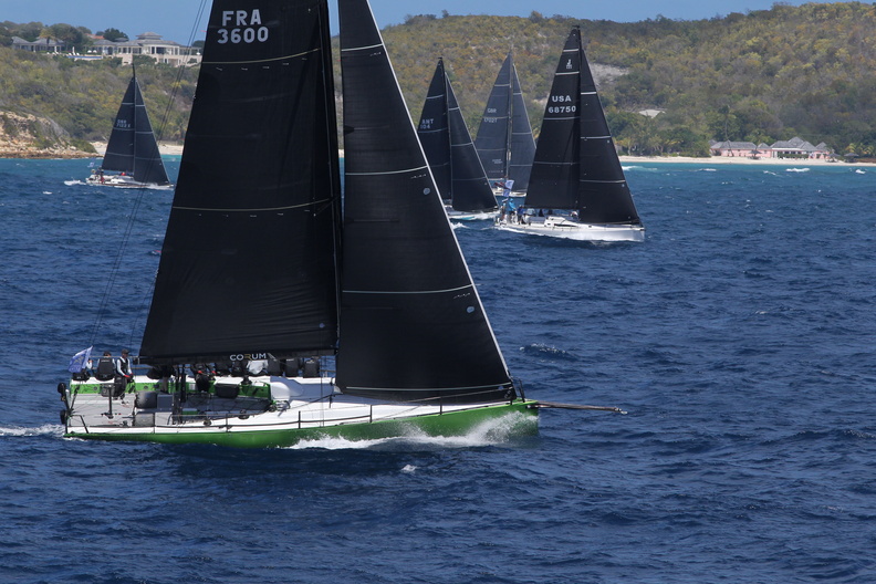 Ker 46 Daguet 3 – Corum (FRA), skippered by Frederic Puzin will be taking part in the RORC Nelson's Cup Series in Antigua next February  © Tim Wright/Photoaction.com 