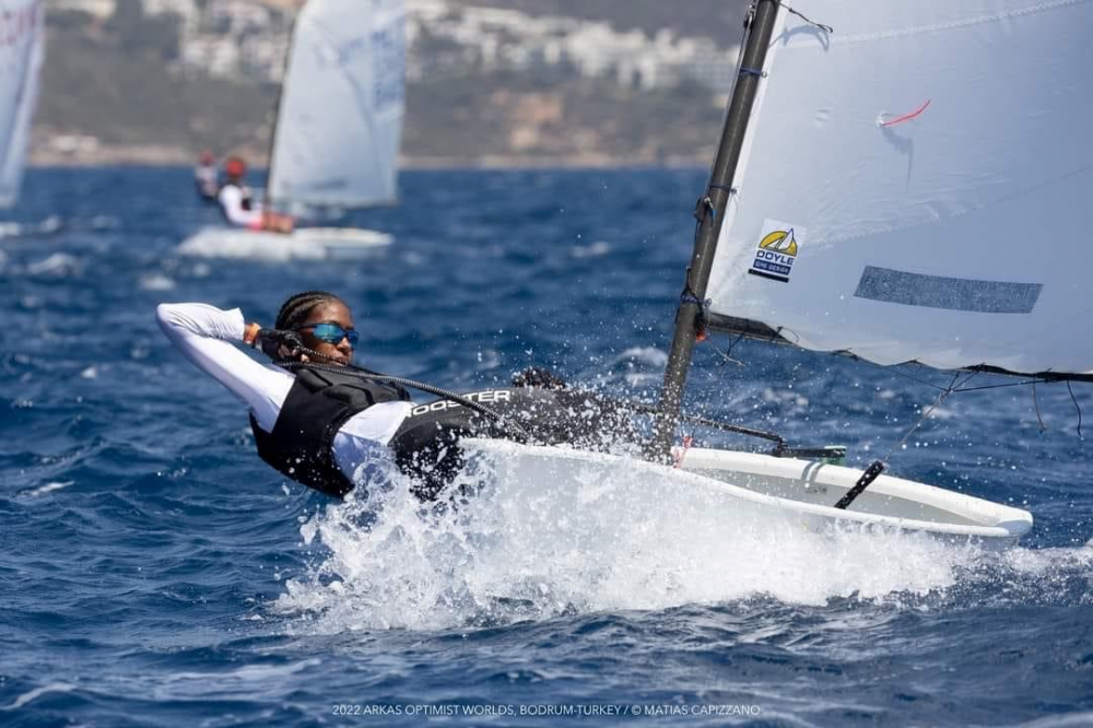 ANTIGUAN SAILOR EMILY GAILLARD, BECOMES THE YOUNGEST PERSON TO COMPETE ...